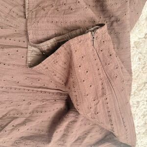 90s Barami MIDI Mermaid Eyelet Skirt Sz 6